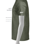 HEATHER MILITARY GREEN - G500 - SLEEVE_LEFT