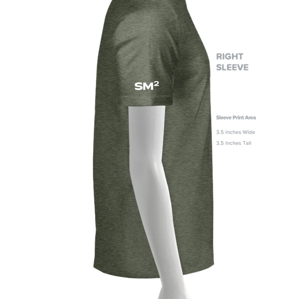 HEATHER MILITARY GREEN - G500 - SLEEVE_RIGHT